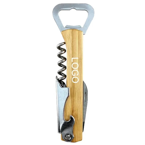 Bamboo 4-In-1 Waiter's Knife