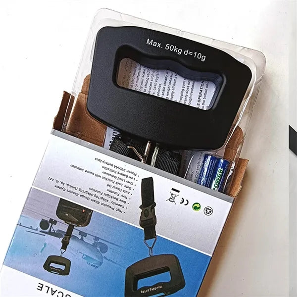 Portable Luggage Scale LCD Electronic Travel Digital Weighs