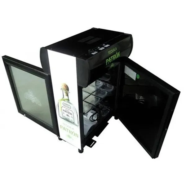 21 Liter mini counter beverage Cooler with light box