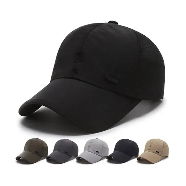 Basic Sports Baseball Cap Men's Sun Bent Brim Cap