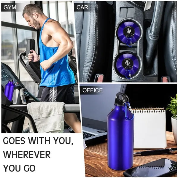 17 Oz Aluminum Water Bottles for Gym Sports Bicycle Camping