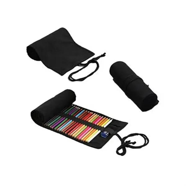 Pencil case roll-up curtain