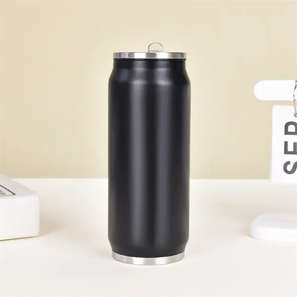 304 Stainless Steel Easy Portable bottle with Straw