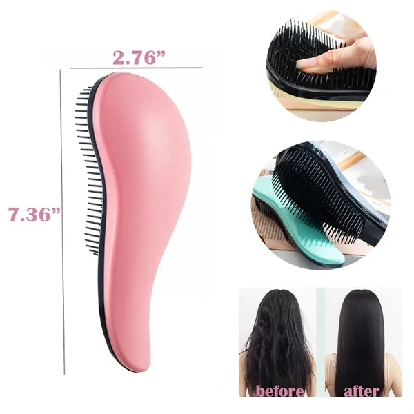 Plastic Massage Soft Tooth Hairdressing Comb