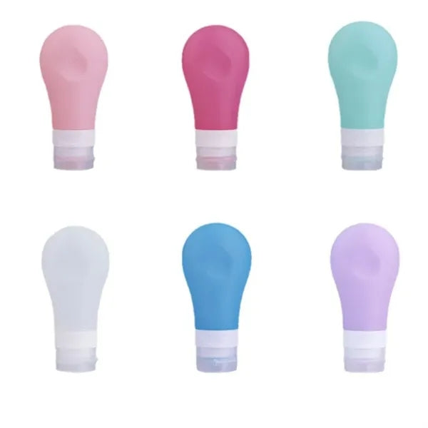 Silicone Travel Bottle Cosmetics Emulsion Storage Container
