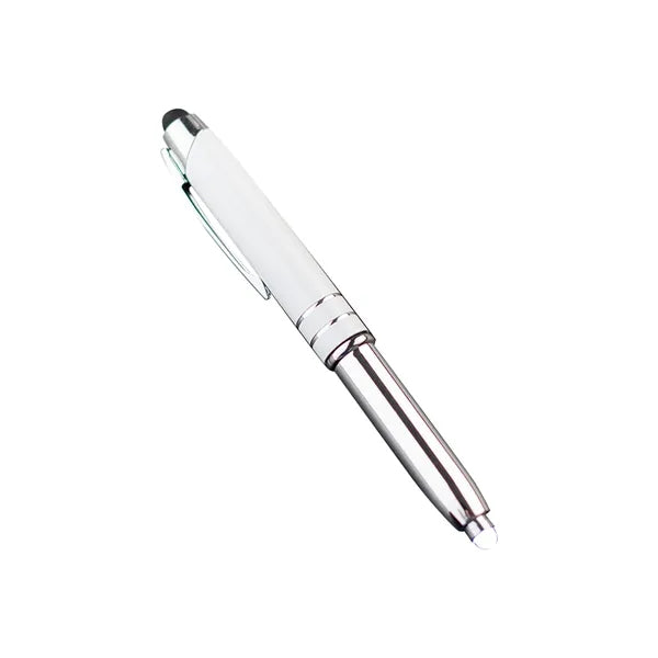 LED light Ballpoint Pen with Stylus Tip, Soft Touch Screen