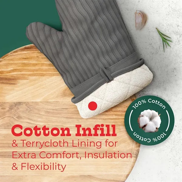 Heat-Resistant Oven Mitts