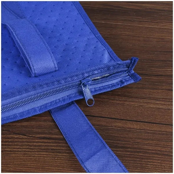 Non-Woven Zipper Insulated Tote Bag