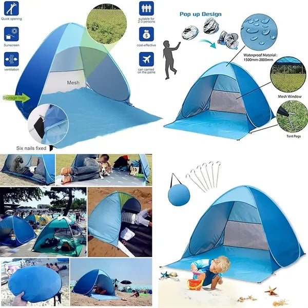 Automatic Pop Up Beach Tent