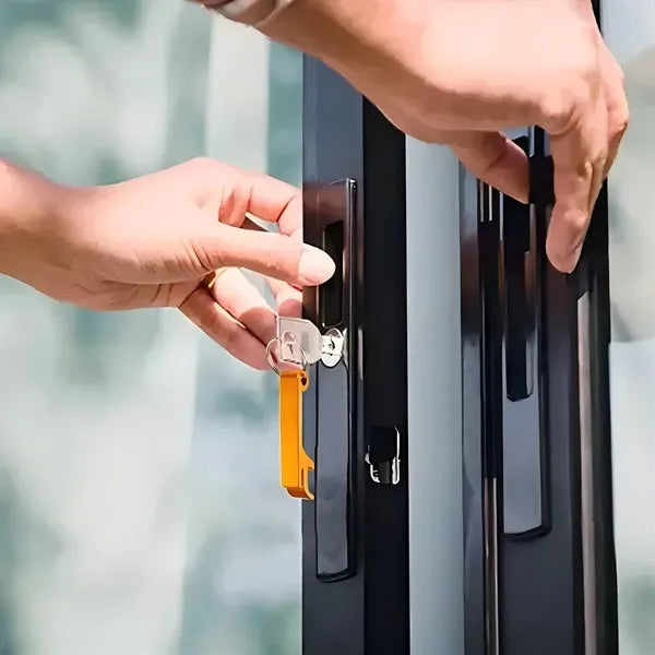 Engraved Aluminum Bottle Opener Keychain