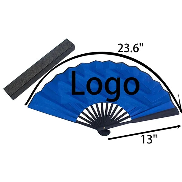 Portable Lightweight Antique Hand-Painted Folding Fan
