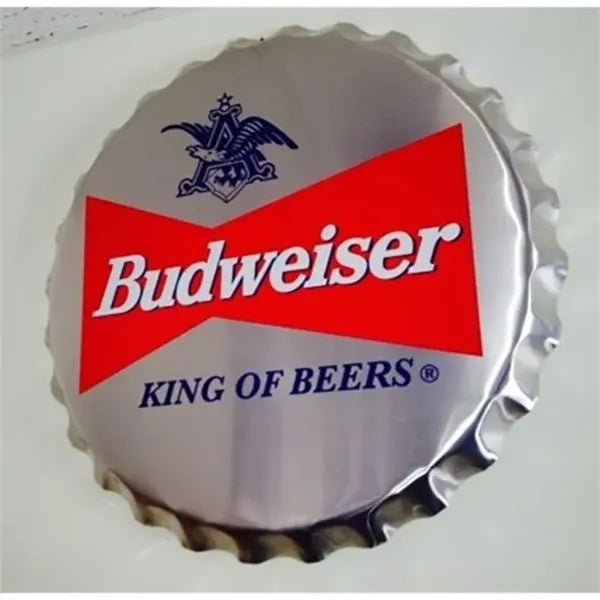 12" Custom Bottle Cap Tin Sign