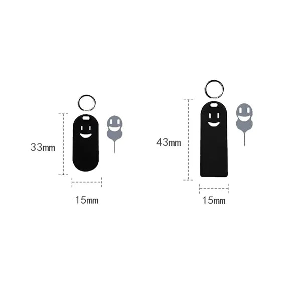 Sim Card Removal Tool with Silicone Protective Case
