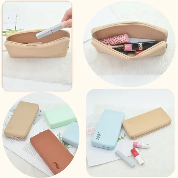 Silicone Zip Organiser Cosmetic Bag
