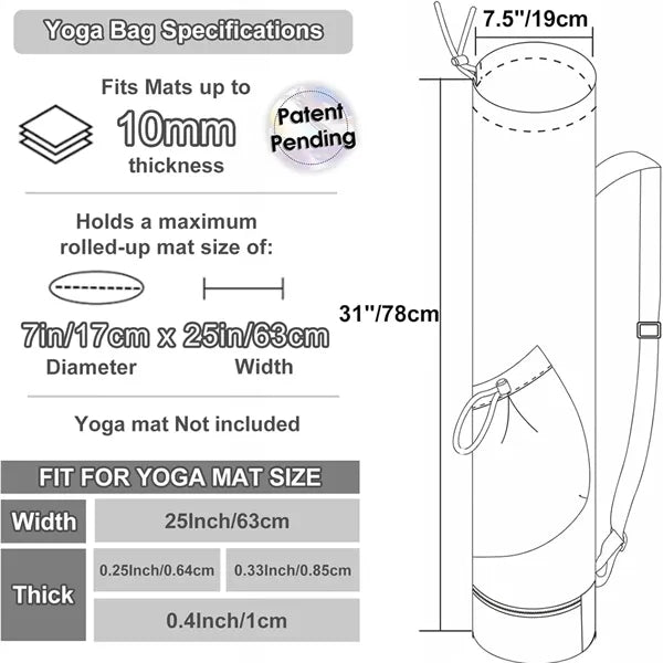 Yoga Mat Carry Bag
