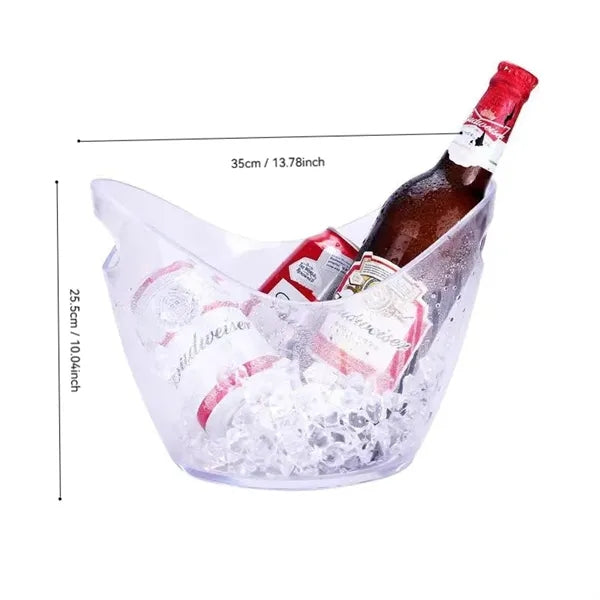 Acrylic Industrial Bar Ice Container