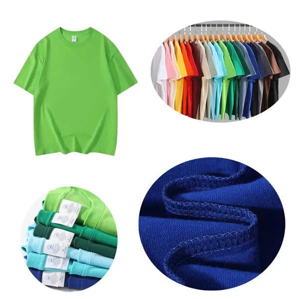 Unisex Cotton Short-Sleeved T-shirt