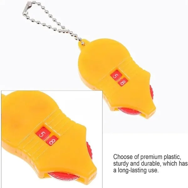 ABS Golf Score Counter Keychain Bead Tracker for Bag