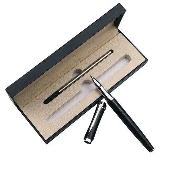 Metal Business Gel Ink Pen with Refill And Gift Box