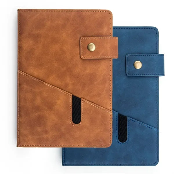 Hardcover Leather Notebook Set