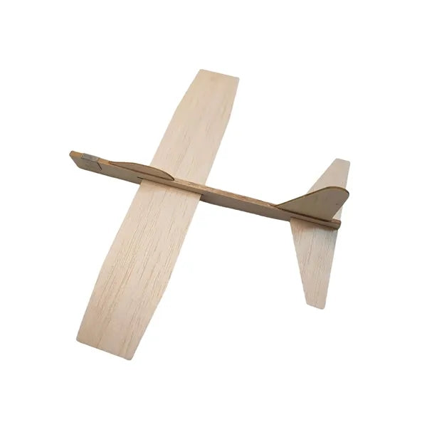 DIY Balsa Wood Airplane Model for Kids Learning