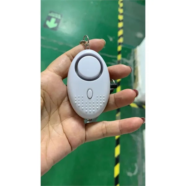 LED Light Emergency Self-Defense Alarm Keychain