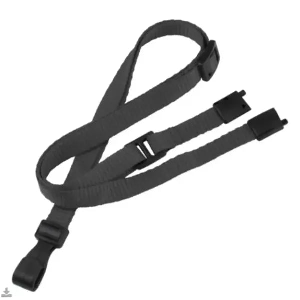 3/8" Adjustable Breakaway Lanyards w/ No-Twist Plastic Hook