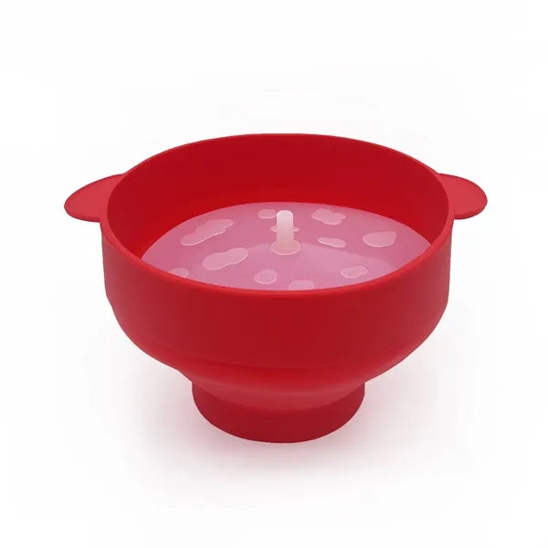 Collapsible Silicone Microwave Hot Air Popcorn Popper Bowl