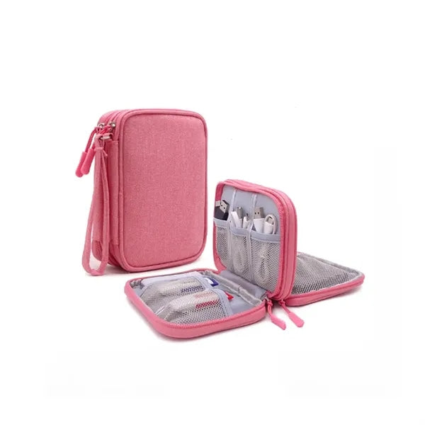 Portable Electronics Travel Organizer