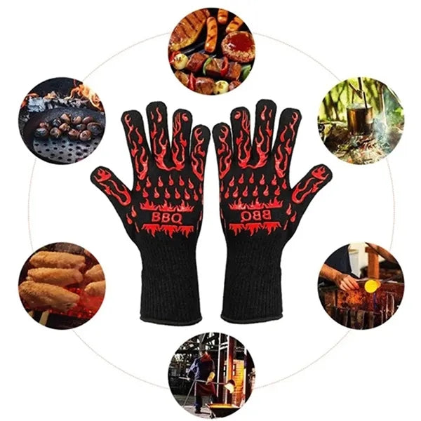 BBQ Grill Oven Gloves