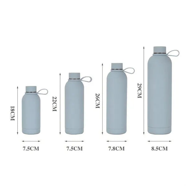 16 OZ Double Wall Vacuum Insulated Sports Water Bottle with