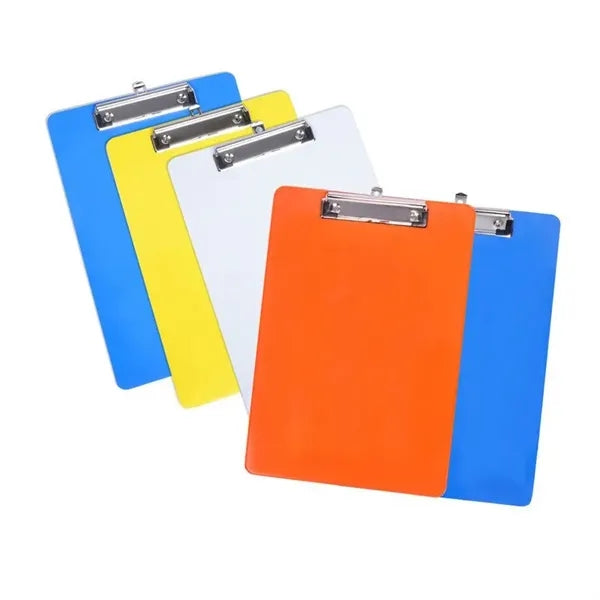Logo Metal PVC Clipboard Folders
