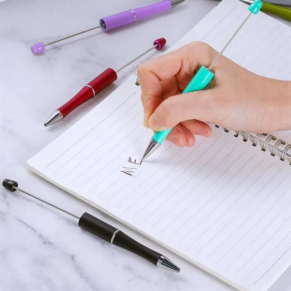 Beadable Pens Creative Plastic