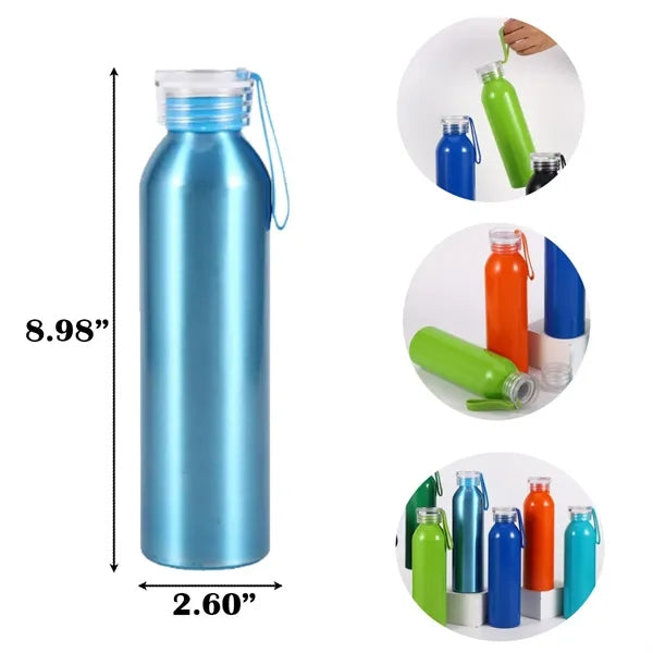 20oz Aluminium Bottle With Silicone Handle