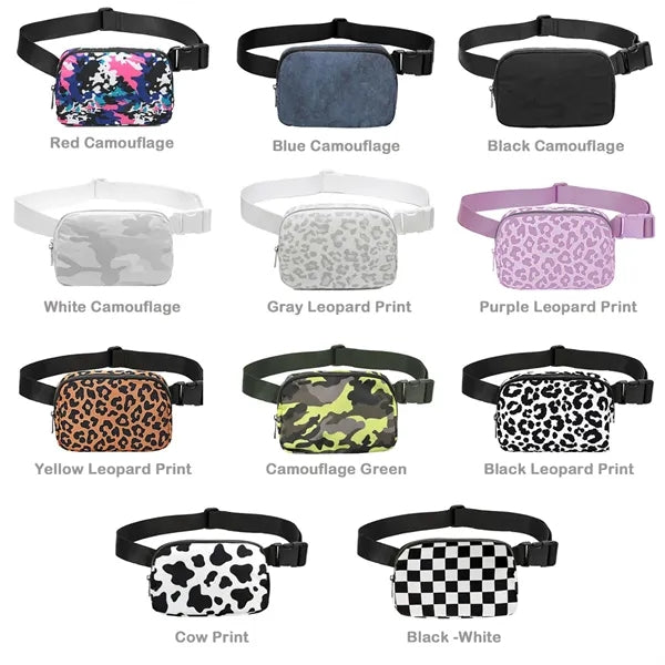 Versatile Nylon Waterproof Fanny Pack