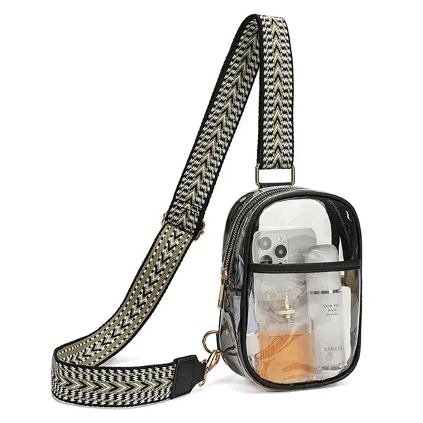 Clear Crossbody Shoulder Bag