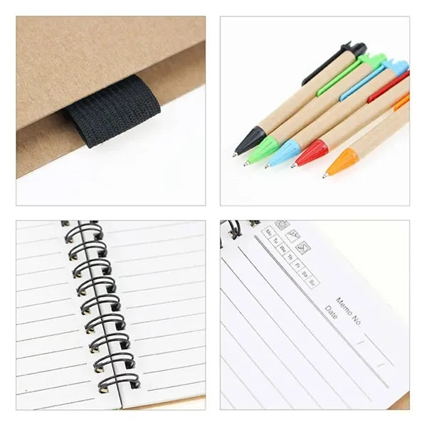 Coil Notepad with Pen