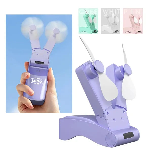 Portable USB Rechargeable Foldable Mini Handheld Fans