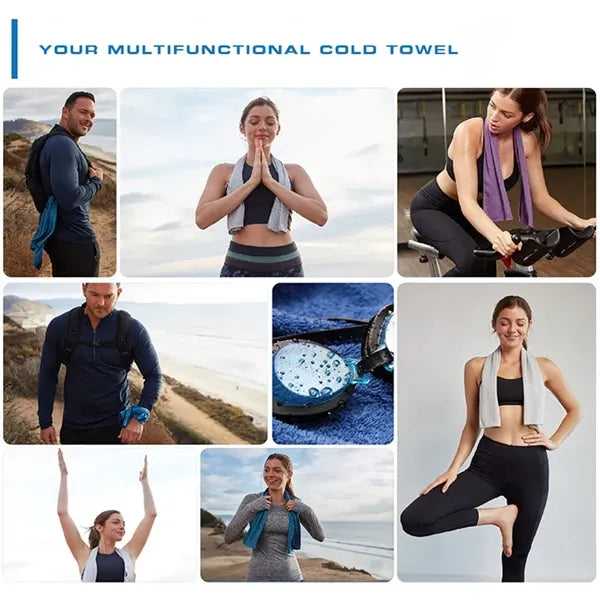 Full Imprinted Microfiber Cooling Towel