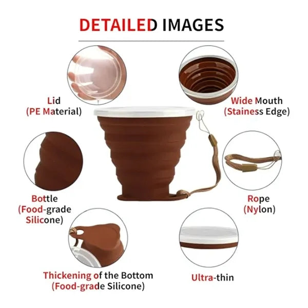 Silicone Collapsible Travel Cup