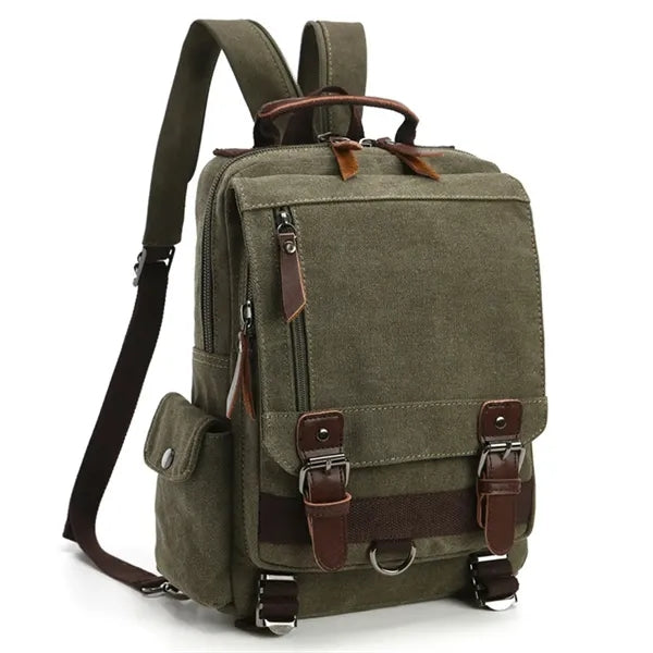 Outdoor Travel Canvas Backpack