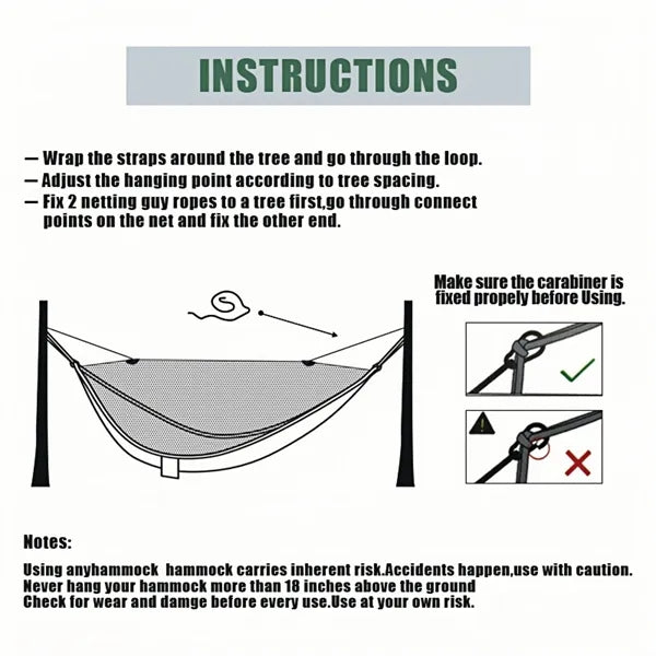 Outdoor hammock