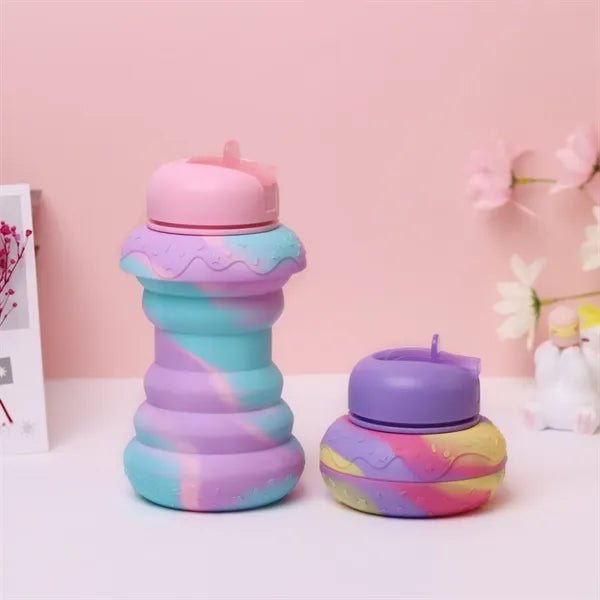 Collapsible Doughnut Shape Silicone Cup