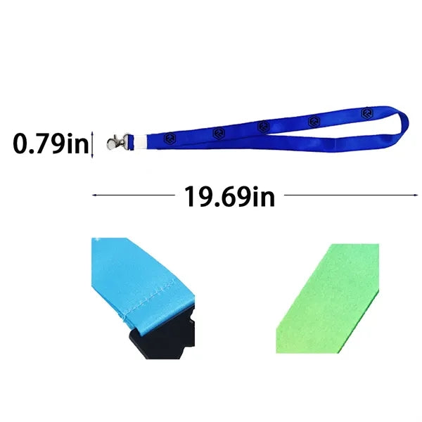 Polyester ID Badge Phone Lanyard
