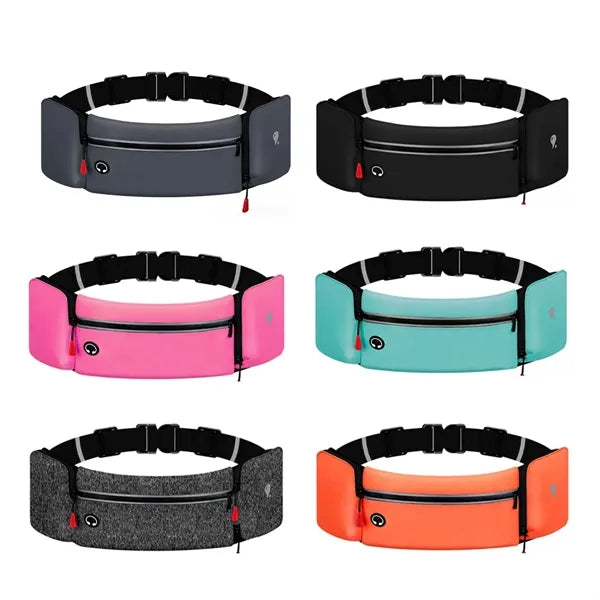 Bum Bag Running Waist Pack with Water Bottle Holder