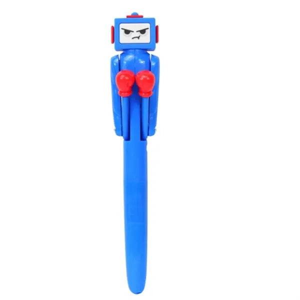 Funny Boxing Ballpoint Pen Robot