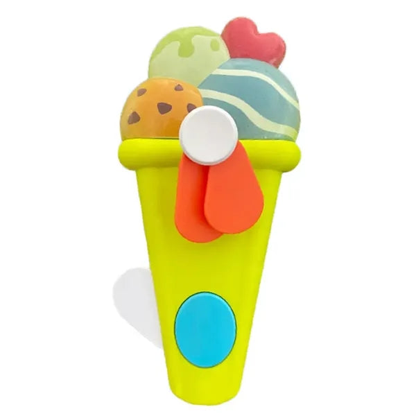 Mini Ice Cream Manual Press Cooling Fan