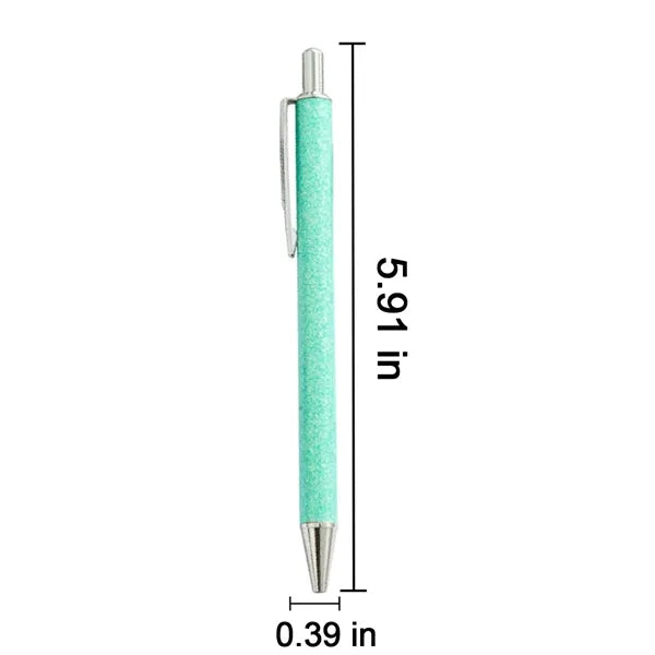 1.0mm Glitter Retractable Gel Pen