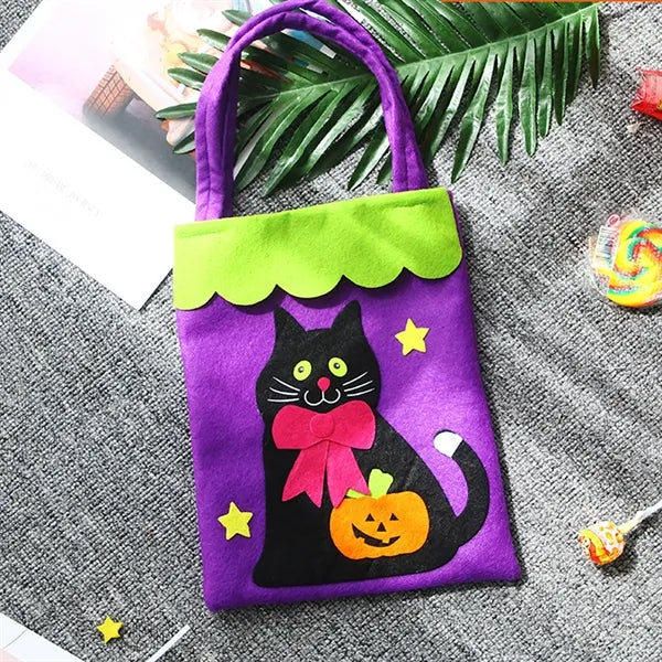 Pumpkin Candy Holders Halloween Costume Party Tote Bag