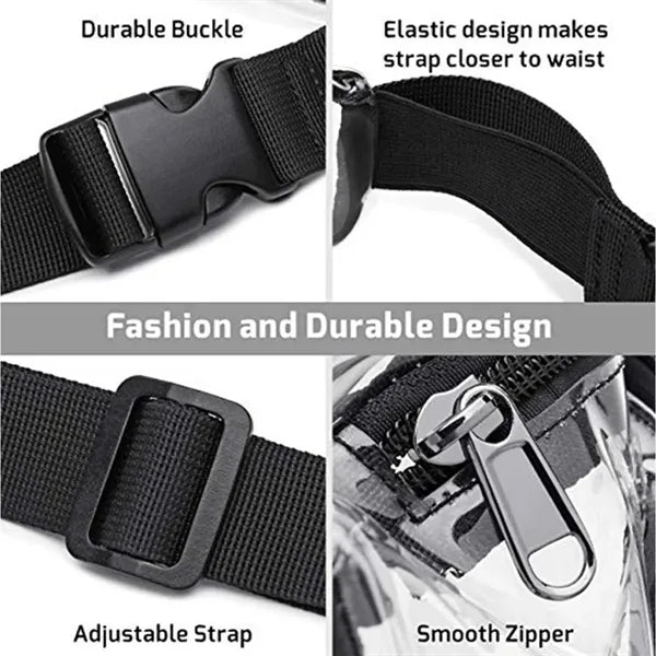 Clear Adjustable Waterproof Waist Bag